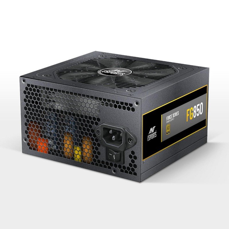 Ant Esports FP750B 80 Plus Bronze Certified Non Modular Gaming Power Supply/PSU with Active PFC, Flat Black Cables and Silent Fan Ant Esports FP750B 80 Plus Bronze Certified Non Modular Gaming Power Supply/PSU with Active PFC, Flat Black Cables and Silent Fan