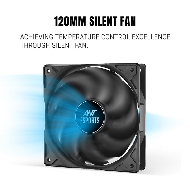 Ant Esports FP750B 80 Plus Bronze Certified Non Modular Gaming Power Supply/PSU with Active PFC, Flat Black Cables and Silent Fan Ant Esports FP750B 80 Plus Bronze Certified Non Modular Gaming Power Supply/PSU with Active PFC, Flat Black Cables and Silent Fan