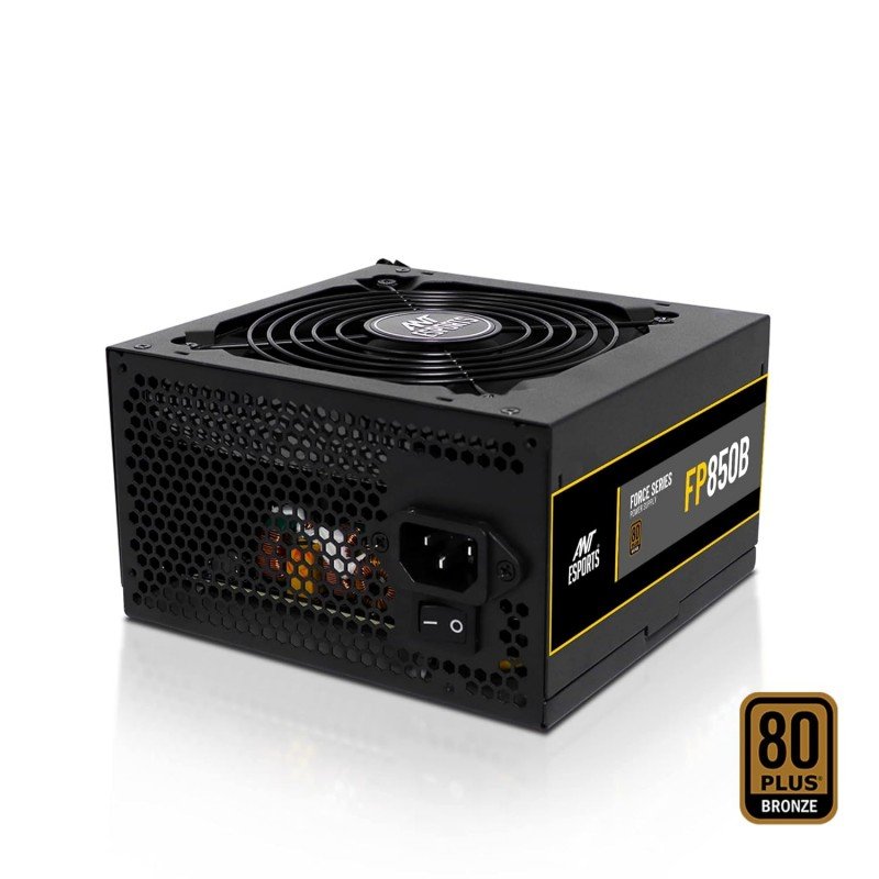 Ant Esports FP750B 80 Plus Bronze Certified Non Modular Gaming Power Supply/PSU with Active PFC, Flat Black Cables and Silent Fan Ant Esports FP750B 80 Plus Bronze Certified Non Modular Gaming Power Supply/PSU with Active PFC, Flat Black Cables and Silent Fan