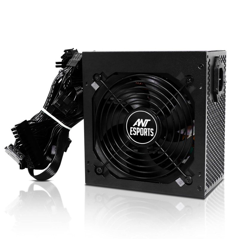 Ant Esports FP750B 80 Plus Bronze Certified Non Modular Gaming Power Supply/PSU with Active PFC, Flat Black Cables and Silent Fan Ant Esports FP750B 80 Plus Bronze Certified Non Modular Gaming Power Supply/PSU with Active PFC, Flat Black Cables and Silent Fan