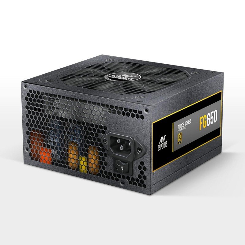 Ant Esports FP750B 80 Plus Bronze Certified Non Modular Gaming Power Supply/PSU with Active PFC, Flat Black Cables and Silent Fan Ant Esports FP750B 80 Plus Bronze Certified Non Modular Gaming Power Supply/PSU with Active PFC, Flat Black Cables and Silent Fan