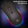 Ant Esports GM40 Wired Optical Gaming Mouse with RGB LED, Lightweight and Ergonomic Design, DPI Upto 2400, Compatible with Windows and Mac