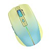 Ant Esports GM400W RGB Wireless Gaming Mouse, Stylish Mouse for Ultimate Gaming, Upto 3200 DPI, 6 Buttons Durable Switches, Dual Color Candy Design - Dull Yellow, Aqua