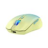 Ant Esports GM400W RGB Wireless Gaming Mouse, Stylish Mouse for Ultimate Gaming, Upto 3200 DPI, 6 Buttons Durable Switches, Dual Color Candy Design - Dull Yellow, Aqua