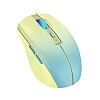 Ant Esports GM400W RGB Wireless Gaming Mouse, Stylish Mouse for Ultimate Gaming, Upto 3200 DPI, 6 Buttons Durable Switches, Dual Color Candy Design - Dull Yellow, Aqua