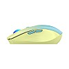 Ant Esports GM400W RGB Wireless Gaming Mouse, Stylish Mouse for Ultimate Gaming, Upto 3200 DPI, 6 Buttons Durable Switches, Dual Color Candy Design - Dull Yellow, Aqua