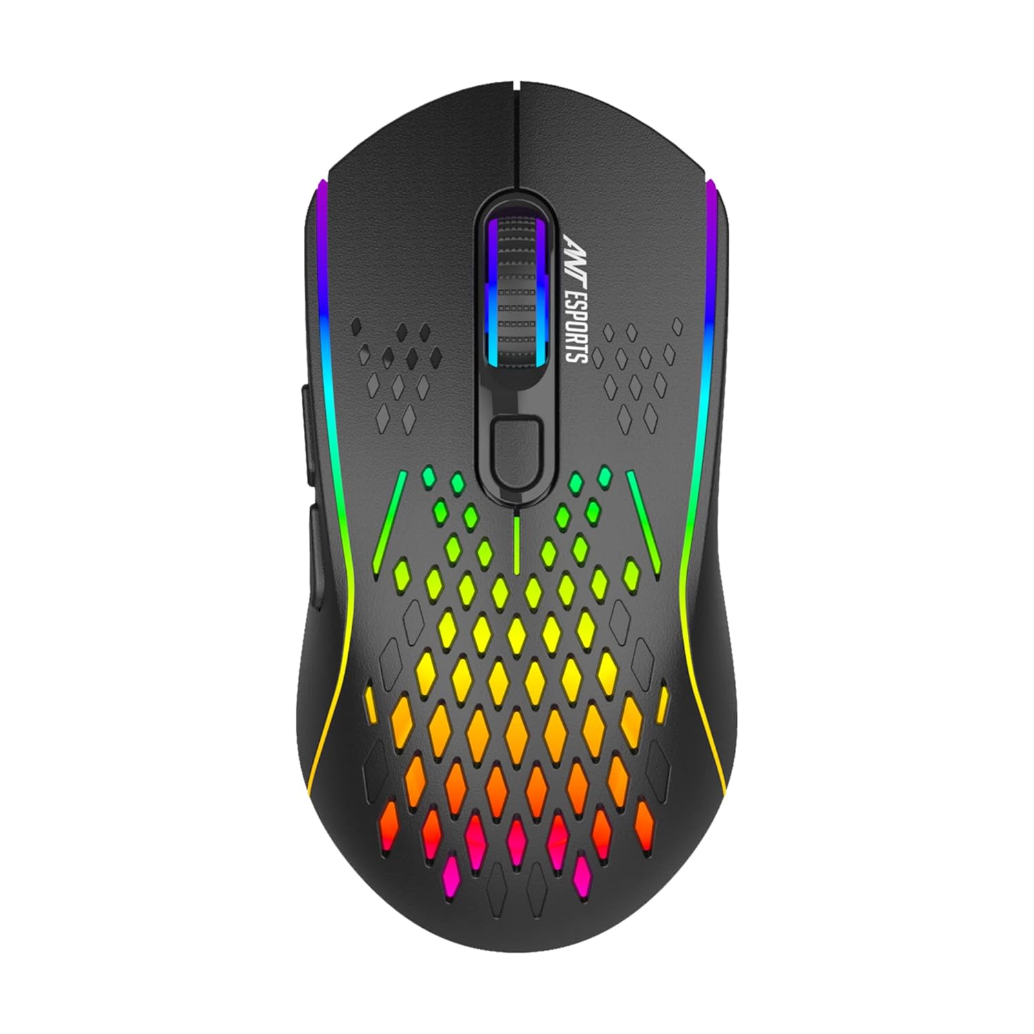 Ant Esports GM700 Lightweight Wireless RGB Gaming Mouse, Rechargeable ...