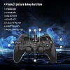 Ant Esports GP115 Wired Gamepad, Compatible for PC & Laptop Computer (All Windows Systems) / PS3 / Android TV Set/Media Box - Black