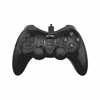 Ant Esports GP115 Wired Gamepad, Compatible for PC & Laptop Computer (All Windows Systems) / PS3 / Android TV Set/Media Box - Black