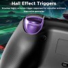 Ant Esports GP400 RGB Wireless Gamepad | Hall Effect Triggers & Joystick | Double Shock, Six-Axis Sensor, Turbo Function | 1000mAh Battery, 12H Playtime | PC/PS4/PS3/Switch/Android/iOS – Black