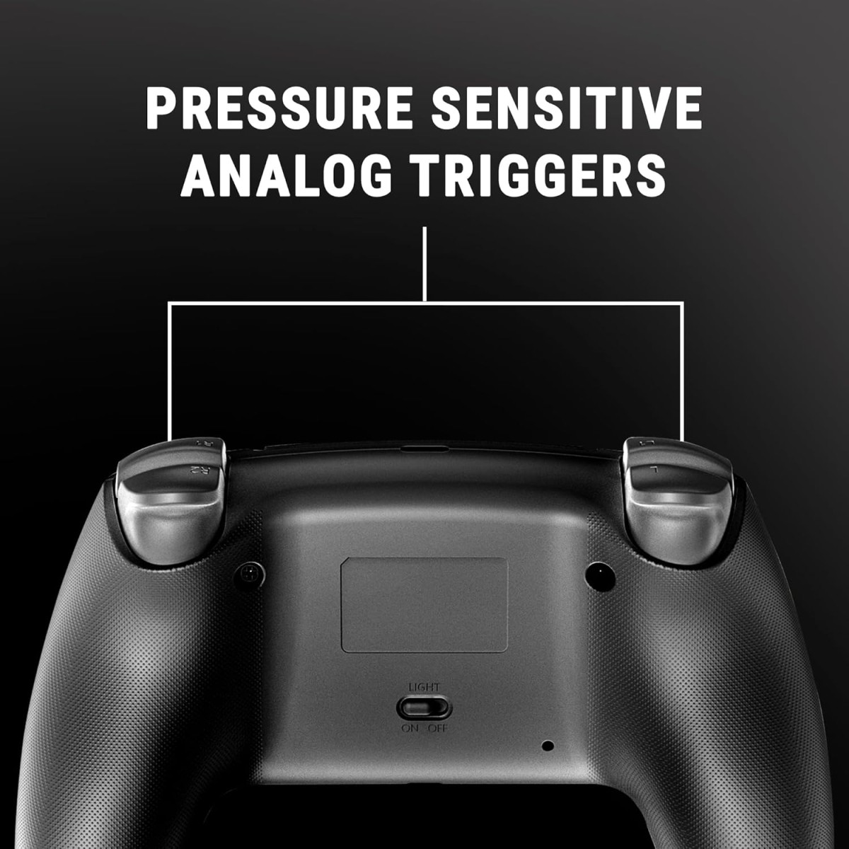 Ant Esports Gp400 Rgb Wireless Controller For Pc / Ps4 / Ps3 / Switch/Android/Ios With Double Shock, Six- Axis Sensor, Turbo Function, Upto 12 Hrs. Play Time, 1000Mah Battery Black