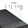 Ant Esports ICE-100 Mid-Tower Computer Case/Gaming Cabinet - Black | Supports ATX, Micro-ATX, Mini-ITX | Pre-Installed 2 x 140mm Front Fans and 1 x 140 mm Rear Fan Ant Esports ICE-100 Mid-Tower Computer Case/Gaming Cabinet - Black | Supports ATX, Micro-ATX, Mini-ITX | Pre-Installed 2 x 140mm Front Fans and 1 x 140 mm Rear Fan