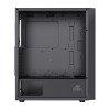 Ant Esports ICE-110 Mid-Tower Computer Case/Gaming Cabinet - Black | Supports E-ATX, ATX, Micro-ATX, Mini-ITX | Pre-Installed 3 x 120mm Front Fans and 1 x 120 mm Rear Fan