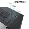 Ant Esports ICE-120AG Mid Tower Computer Case/Gaming Cabinet | Support ATX, Micro-ATX, Mini-ITX Motherboard with Pre-Installed 1 x 120 mm Black Rear Fan– Black Ant Esports ICE-120AG Mid Tower Computer Case/Gaming Cabinet | Support ATX, Micro-ATX, Mini-ITX Motherboard with Pre-Installed 1 x 120 mm Black Rear Fan– Black