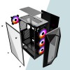 Ant Esports ICE-120AG Mid Tower Computer Case/Gaming Cabinet | Support ATX, Micro-ATX, Mini-ITX Motherboard with Pre-Installed 1 x 120 mm Black Rear Fan– Black Ant Esports ICE-120AG Mid Tower Computer Case/Gaming Cabinet | Support ATX, Micro-ATX, Mini-ITX Motherboard with Pre-Installed 1 x 120 mm Black Rear Fan– Black