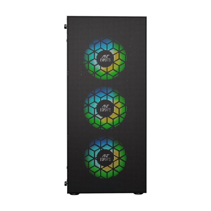 Ant Esports ICE-120AG Mid Tower Computer Case/Gaming Cabinet | Support ATX, Micro-ATX, Mini-ITX Motherboard with Pre-Installed 1 x 120 mm Black Rear Fan– Black Ant Esports ICE-120AG Mid Tower Computer Case/Gaming Cabinet | Support ATX, Micro-ATX, Mini-ITX Motherboard with Pre-Installed 1 x 120 mm Black Rear Fan– Black