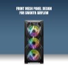 Ant Esports ICE-120AG Mid Tower Computer Case/Gaming Cabinet | Support ATX, Micro-ATX, Mini-ITX Motherboard with Pre-Installed 1 x 120 mm Black Rear Fan– Black Ant Esports ICE-120AG Mid Tower Computer Case/Gaming Cabinet | Support ATX, Micro-ATX, Mini-ITX Motherboard with Pre-Installed 1 x 120 mm Black Rear Fan– Black