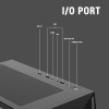 Ant Esports ICE-120AG Mid Tower Computer Case/Gaming Cabinet | Support ATX, Micro-ATX, Mini-ITX Motherboard with Pre-Installed 1 x 120 mm Black Rear Fan– Black Ant Esports ICE-120AG Mid Tower Computer Case/Gaming Cabinet | Support ATX, Micro-ATX, Mini-ITX Motherboard with Pre-Installed 1 x 120 mm Black Rear Fan– Black