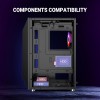 Ant Esports ICE-120AG Mid Tower Computer Case/Gaming Cabinet | Support ATX, Micro-ATX, Mini-ITX Motherboard with Pre-Installed 1 x 120 mm Black Rear Fan– Black Ant Esports ICE-120AG Mid Tower Computer Case/Gaming Cabinet | Support ATX, Micro-ATX, Mini-ITX Motherboard with Pre-Installed 1 x 120 mm Black Rear Fan– Black
