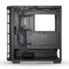 Ant Esports ICE-5000 RGB Mid- Tower Computer Case/Gaming Cabinet - Black | Supports E-ATX, ATX, Micro-ATX, Mini-ITX | Pre-Installed 3 x 120mm ARGB Fans in Front