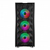 Ant Esports ICE-521MT Mid Tower Computer Case I Gaming Cabinet I Supports ATX MB with Transparent Tempered Glass Side Panel- Black