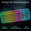 Ant Esports KM730 Pro Gaming Wireless TKL Keyboard Mouse Combo Rechargeable RGB Backlit Tenkeyless Compact 87 Keys 6 Button for Computer Laptop PS4 PS5 - XP/7/8/10 iMac MacBook Xbox one X – Black Ant Esports KM730 Pro Gaming Wireless TKL Keyboard Mouse Combo Rechargeable RGB Backlit Tenkeyless Compact 87 Keys 6 Button for Computer Laptop PS4 PS5 - XP/7/8/10 iMac MacBook Xbox one X – Black