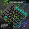Ant Esports MG401, 4 in 1 Mobile Game Combo Pack with RGB Backlit 35 Keys Mini Gaming Keyboard and Mouse, Phone Holder, Adapter with Mobile Game Converter for PubG, COD & Many FPS Games Andriod/iOS Ant Esports MG401, 4 in 1 Mobile Game Combo Pack with RGB Backlit 35 Keys Mini Gaming Keyboard and Mouse, Phone Holder, Adapter with Mobile Game Converter for PubG, COD & Many FPS Games Andriod/iOS