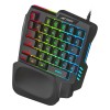 Ant Esports MK1001 One Handed Gaming Keyboard RGB Backlit 35 Keys Portable Mini Gaming Keypad Ergonomic Game Controller for PC Gamer Ant Esports MK1001 One Handed Gaming Keyboard RGB Backlit 35 Keys Portable Mini Gaming Keypad Ergonomic Game Controller for PC Gamer