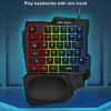 Ant Esports MK1001 One Handed Gaming Keyboard RGB Backlit 35 Keys Portable Mini Gaming Keypad Ergonomic Game Controller for PC Gamer Ant Esports MK1001 One Handed Gaming Keyboard RGB Backlit 35 Keys Portable Mini Gaming Keypad Ergonomic Game Controller for PC Gamer