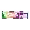 Ant Esports MK1400 Pro Backlit Membrane Wired Gaming Keyboard with Mixed Colour Lighting, White & Black Keycaps, Double Injection Key Caps - Black Ant Esports MK1400 Pro Backlit Membrane Wired Gaming Keyboard with Mixed Colour Lighting, White & Black Keycaps, Double Injection Key Caps - Black