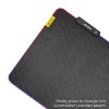 Ant Esports MP209 RGB Small Gaming Mouse Pad LED Mousepad Small RGB Mouse Pad Anti-Slip Rubber Base with Waterproof Coating for Gamer