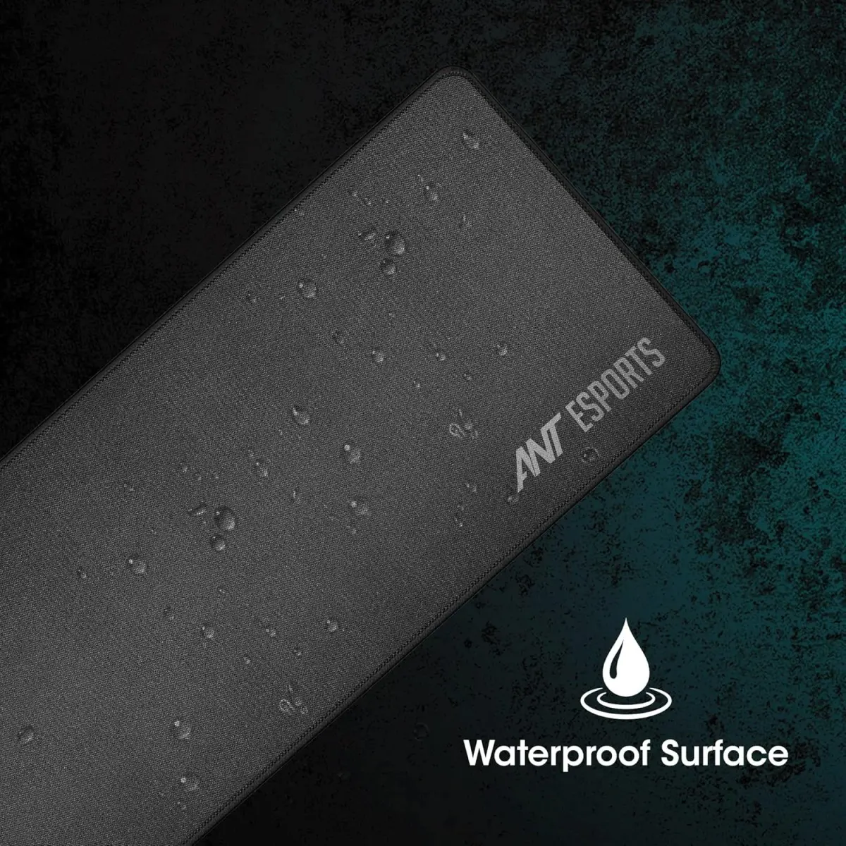 Ant Esports MP320C - Control Gaming Mouse Pad-XL-Extended Large with Stitched Edges, Waterproof Non-Slip Base for Gaming & Office – Black