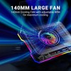 Ant Esports NC320 RGB Gaming Laptop Cooling Pad, Rapid Cooling Laptop Stand with 1*140MM Quite Fan with RPM Controller, Smart and OneTouch Display Laptop stand for 14-19” 8 Height Stands, 2 USB Ports Ant Esports NC320 RGB Gaming Laptop Cooling Pad, Rapid Cooling Laptop Stand with 1*140MM Quite Fan with RPM Controller, Smart and OneTouch Display Laptop stand for 14-19” 8 Height Stands, 2 USB Ports