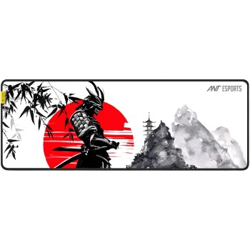 Ant Esports Ninja Unique Mouse Pad Gaming Mouse Pad Extended Mouse Mat for Mouse Keyboard with Stitched Edges Waterproof Non-Slip Base Mousepads