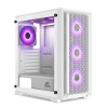 Ant Esports SX7 Mid- Tower Computer Case/Gaming Cabinet - White | Support ATX, Micro-ATX, Mini-ITX | Pre-Installed 3 x 120mm Front Fans Ant Esports SX7 Mid- Tower Computer Case/Gaming Cabinet - White | Support ATX, Micro-ATX, Mini-ITX | Pre-Installed 3 x 120mm Front Fans