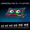 Ant Esports Turbine 20 RGB Laptop Cooling Pad for Upto 17” Laptop 2X 65 x 15mm 3000rpm Fan,10 RGB Modes, Adjustable Height Stand, Fan Speed Control, Type C and USB Port, Quiet Operation, LED Display Ant Esports Turbine 20 RGB Laptop Cooling Pad for Upto 17” Laptop 2X 65 x 15mm 3000rpm Fan,10 RGB Modes, Adjustable Height Stand, Fan Speed Control, Type C and USB Port, Quiet Operation, LED Display