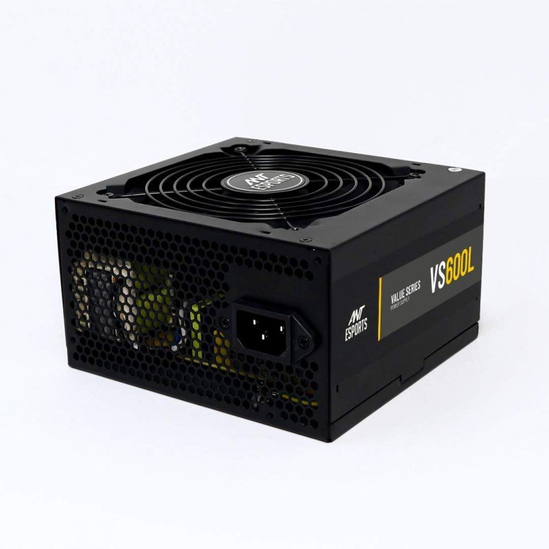 Ant Esports VS400L NonModular High Efficiency Gaming Power Supply/PSU with Continuous Power and 120mm Silent Fan Ant Esports VS400L NonModular High Efficiency Gaming Power Supply/PSU with Continuous Power and 120mm Silent Fan