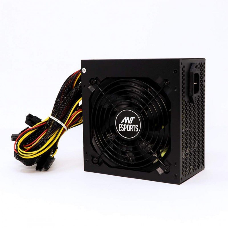 Ant Esports VS400L NonModular High Efficiency Gaming Power Supply/PSU with Continuous Power and 120mm Silent Fan Ant Esports VS400L NonModular High Efficiency Gaming Power Supply/PSU with Continuous Power and 120mm Silent Fan