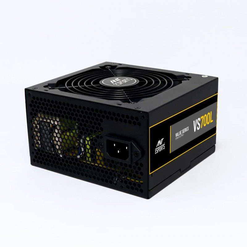 Ant Esports VS400L NonModular High Efficiency Gaming Power Supply/PSU with Continuous Power and 120mm Silent Fan Ant Esports VS400L NonModular High Efficiency Gaming Power Supply/PSU with Continuous Power and 120mm Silent Fan