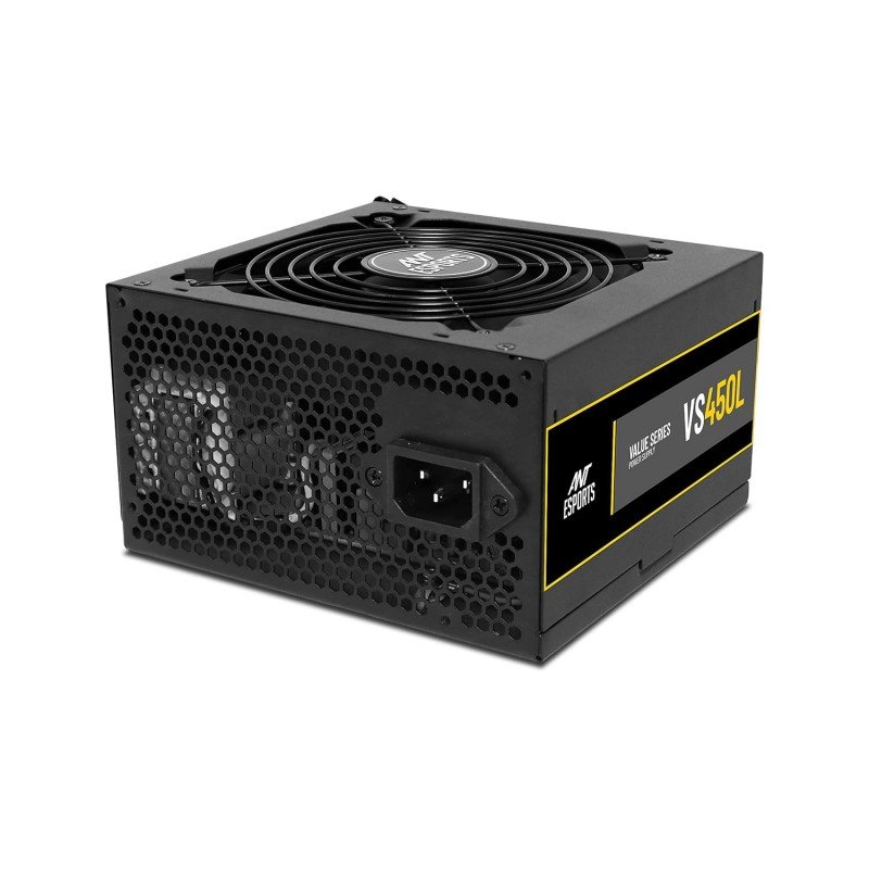 Ant Esports VS400L NonModular High Efficiency Gaming Power Supply/PSU with Continuous Power and 120mm Silent Fan Ant Esports VS400L NonModular High Efficiency Gaming Power Supply/PSU with Continuous Power and 120mm Silent Fan
