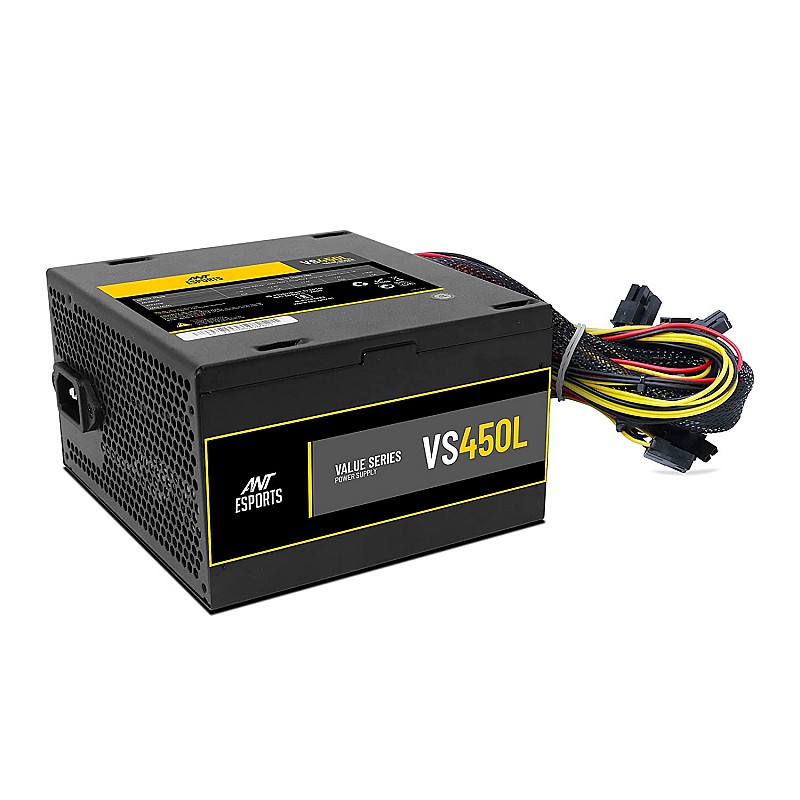 Ant Esports VS450L 450 Watt Non-Modular Continuous Power Gaming Power Supply