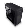 Ant Esports Vanguard Mid- Tower Computer Case/Gaming Cabinet - Black | Supports E-ATX, ATX, Micro-ATX, Mini-ITX | Pre-Installed 2 x 120mm Fans in Front and 1 x 120 mm Fan at Rear Ant Esports Vanguard Mid- Tower Computer Case/Gaming Cabinet - Black | Supports E-ATX, ATX, Micro-ATX, Mini-ITX | Pre-Installed 2 x 120mm Fans in Front and 1 x 120 mm Fan at Rear