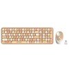 Ant Esports WKM44 Keyboard and Mouse Combo, Colourful Wireless Keyboard with Round Keycaps,2.4GHz Dropout-Free Connection, Long Battery Life, Cute Wireless Mouse for PC/Laptop/Computer- Candy Brown Ant Esports WKM44 Keyboard and Mouse Combo, Colourful Wireless Keyboard with Round Keycaps,2.4GHz Dropout-Free Connection, Long Battery Life, Cute Wireless Mouse for PC/Laptop/Computer- Candy Brown