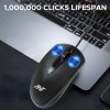 Ant Globe 10 Wired Optical Mouse with 1200 DPI, USB Connectivity, Lightweight Design, Durable 3 Buttons, Compatible with Windows/Mac/Linux