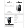 Ant Globe 10 Wired Optical Mouse with 1200 DPI, USB Connectivity, Lightweight Design, Durable 3 Buttons, Compatible with Windows/Mac/Linux