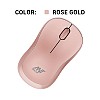 Ant Value FKAPU03 1000 DPI Wireless Mouse - Rose Gold