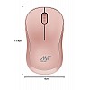 Ant Value FKAPU03 1000 DPI Wireless Mouse - Rose Gold