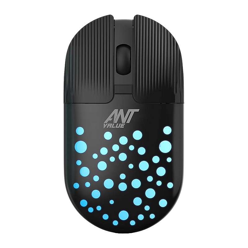 Ant Value FKAPU05 1600 DPI Wireless Mouse - Black