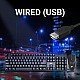 Ant Value FKBRI02 Wired Keyboard and Mouse Combo,Full-Size Keyboard and Mouse Combo with Optical 3 Button Mouse, USB Plug-and-Play, Compatible with Desktop, Laptop, Notebook - Black