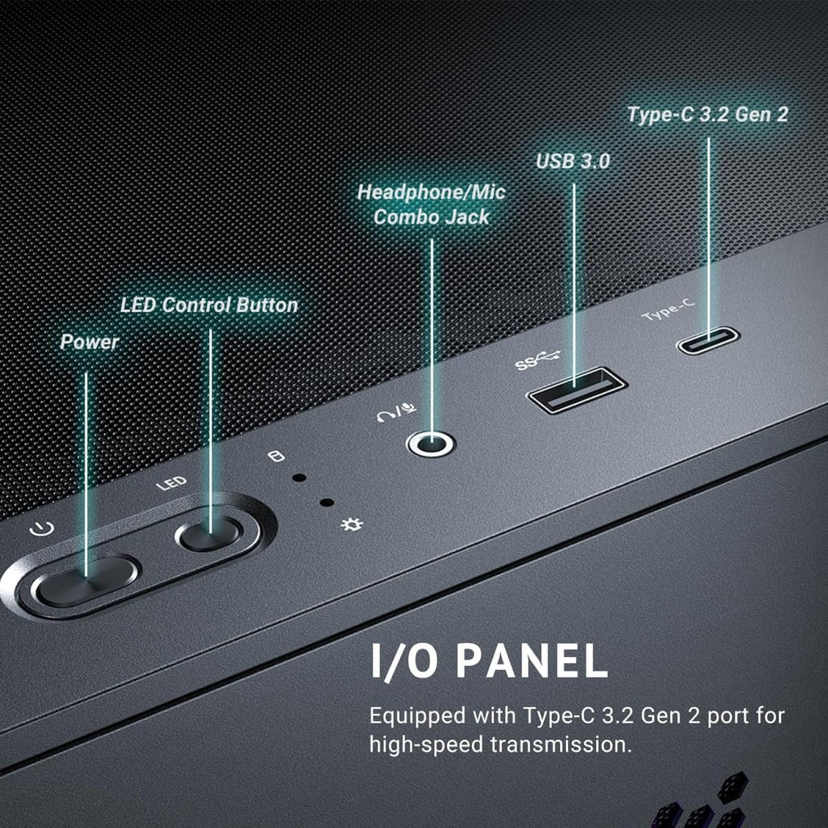 Antec C3 ARGB, 3 x 120mm & 1 x 120mm ARGB PWM Fans Included, Up to 8 Fans Simultaneously, Type-C,Seamless Tempered Glass Front & Side Panels, 360mm Radiator Support, Mid-Tower ATX PC Case Antec C3 ARGB, 3 x 120mm & 1 x 120mm ARGB PWM Fans Included, Up to 8 Fans Simultaneously, Type-C,Seamless Tempered Glass Front & Side Panels, 360mm Radiator Support, Mid-Tower ATX PC Case